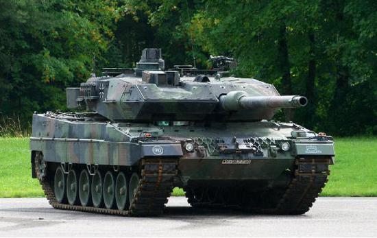 德国豹2vs中国99a主战坦克